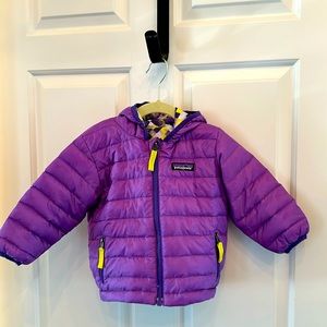 Patagonia hooded reversible jacket